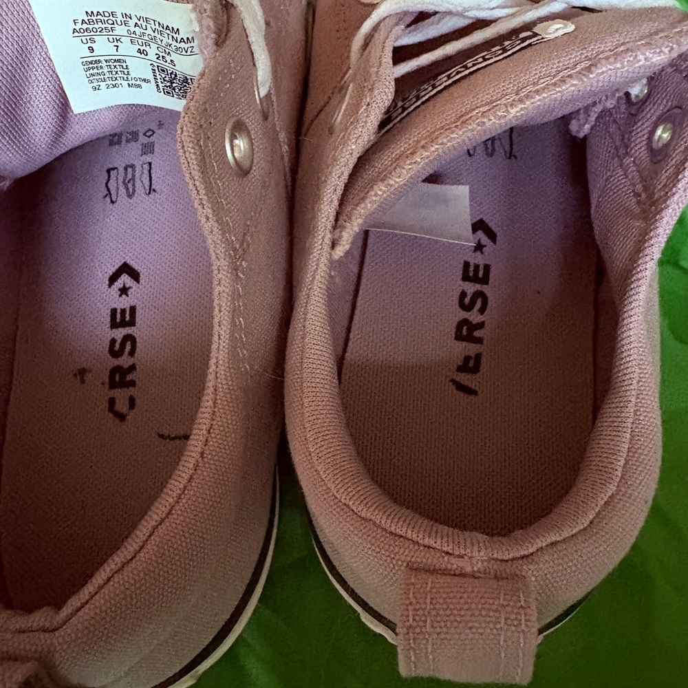 Converse All Star Pale Purple Low Top Sneakers - Picture 7 of 7
